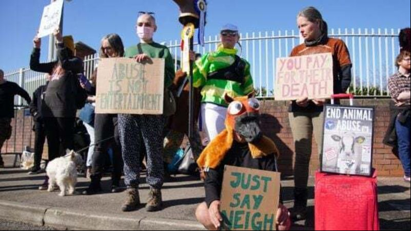 Actions of Grand National protestors branded ‘reckless’ by Aintree officials Actions of Grand National protestors branded ‘reckless’ by Aintree officials