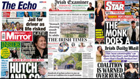 What the papers say: Friday's front pages