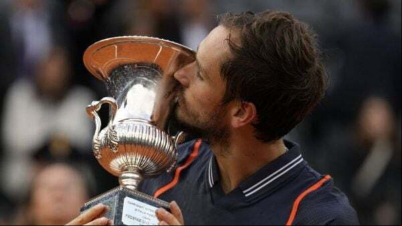 Daniil Medvedev to move above world number two Novak Djokovic following Rome win Daniil Medvedev to move above world number two Novak Djokovic following Rome win