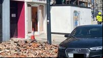 One person injured in Louth after part of building collapses