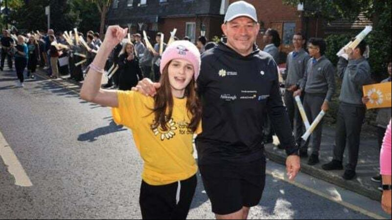 Rory Best finishes 330km endurance walk fundraiser for child cancer services Rory Best finishes 330km endurance walk fundraiser for child cancer services