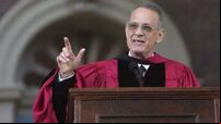 Tom Hanks tells Harvard graduates truth is no longer a public service benchmark