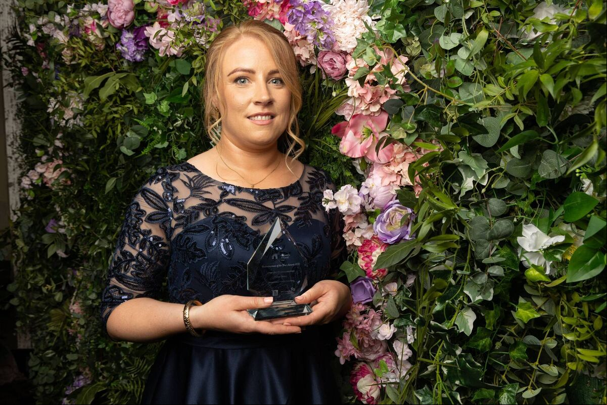 Emerging New Businesswoman-Carol Deasy, Occupational Health Solutions with her Network Ireland Cork Business Woman of the Year award. Picture: Darragh Kane Emerging New Businesswoman-Carol Deasy, Occupational Health Solutions with her Network Ireland Cork Business Woman of the Year award. Picture: Darragh Kane