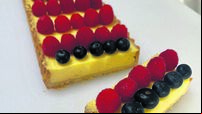 Recipe: Lemon and Blueberry Flan