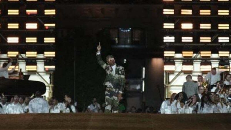 Beyonce, Rihanna and Zendaya front row for Pharrell Williams’ Louis Vuitton show Beyonce, Rihanna and Zendaya front row for Pharrell Williams’ Louis Vuitton show
