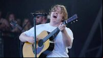 Lewis Capaldi announces break from touring after Glastonbury show struggle