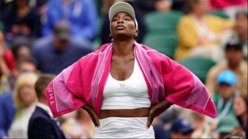 Venus Williams beaten by Elina Svitolina on Wimbledon return Venus Williams beaten by Elina Svitolina on Wimbledon return