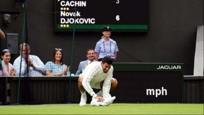 Novak Djokovic’s first-round win raises concerns over Centre Court roof Novak Djokovic’s first-round win raises concerns over Centre Court roof