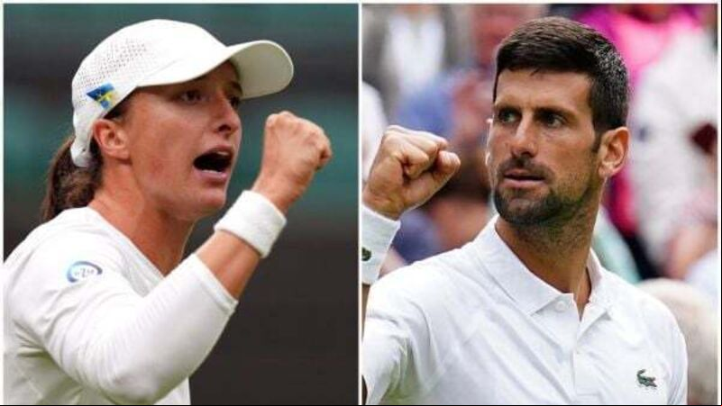 Wimbledon day one: Top seeds Iga Swiatek and Novak Djokovic ease to victory Wimbledon day one: Top seeds Iga Swiatek and Novak Djokovic ease to victory