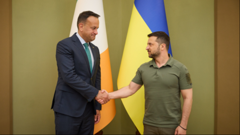 Varadkar travels to Ukraine to hold talks with Zelenskiy Varadkar travels to Ukraine to hold talks with Zelenskiy