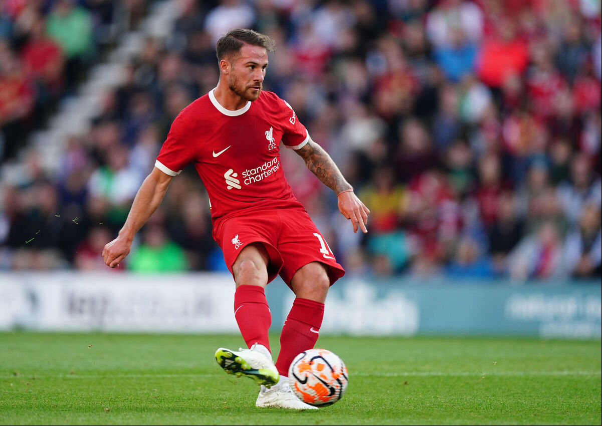 Liverpool's Alexis Mac Allister during the pre-season friendly match at Deepdale Stadium, Preston. Picture: Mike Egerton/PA Wire. Liverpool's Alexis Mac Allister during the pre-season friendly match at Deepdale Stadium, Preston. Picture: Mike Egerton/PA Wire.