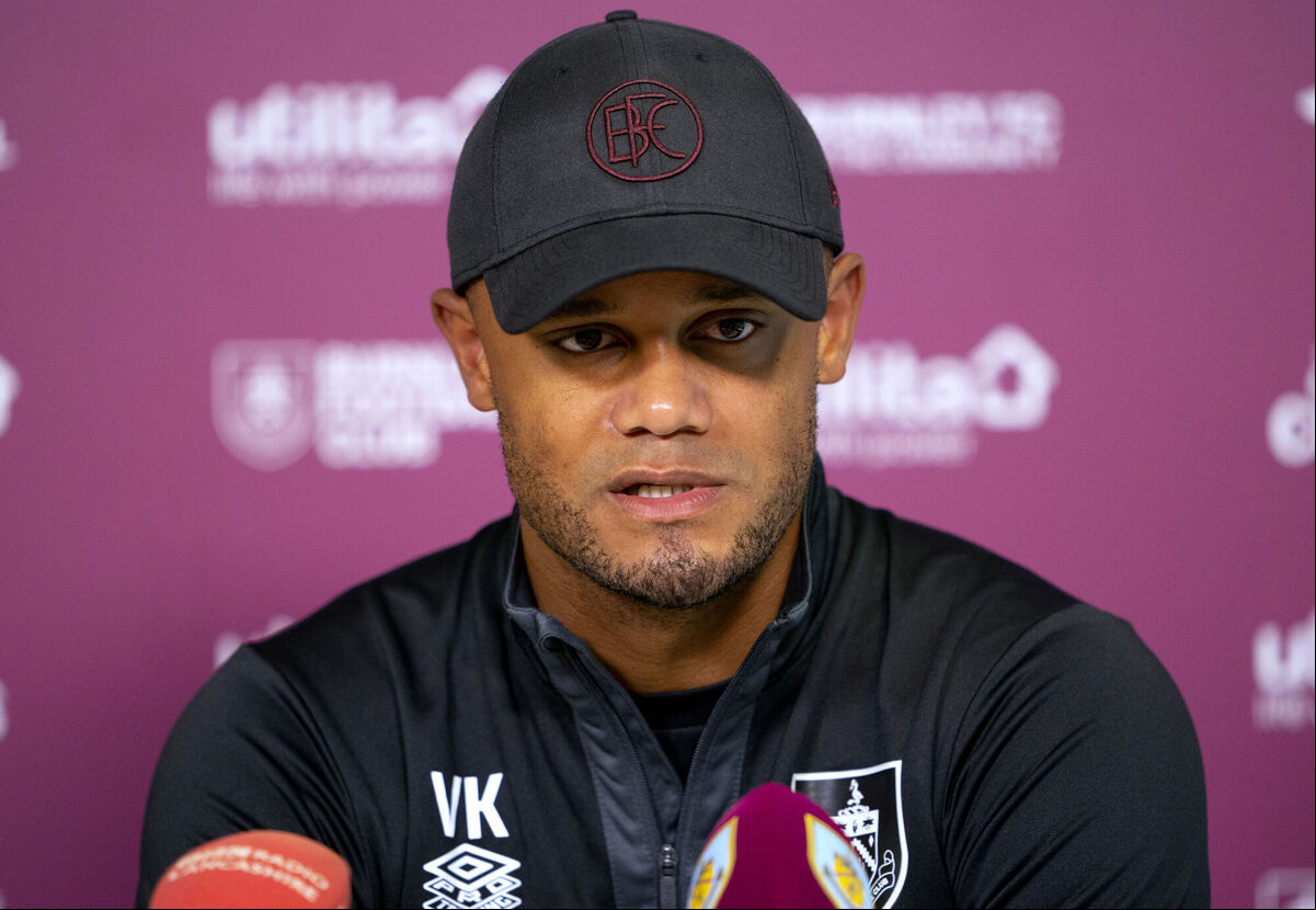 Burnley manager Vincent Kompany. Picture: Zac Goodwin/PA Wire. Burnley manager Vincent Kompany. Picture: Zac Goodwin/PA Wire.