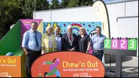 Gum litter taskforce takes to the streets of Cork town