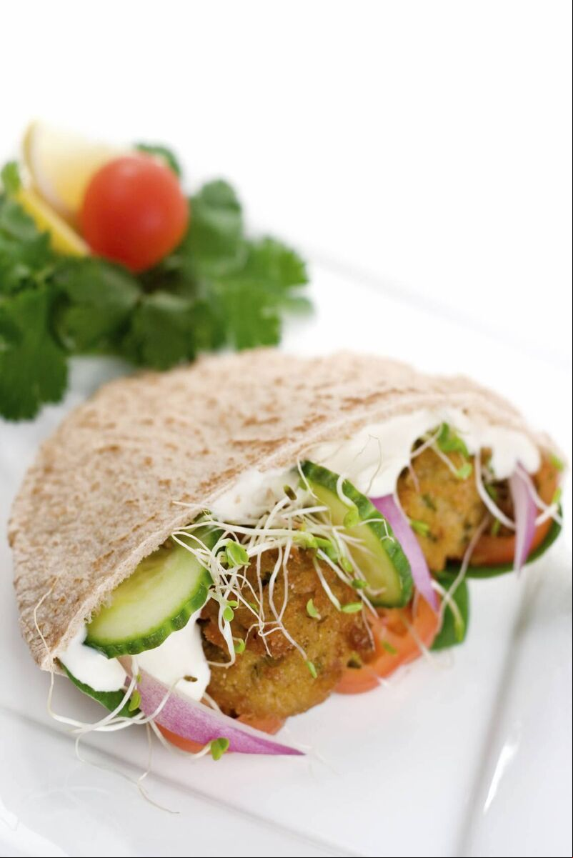 Pitta pockets are a great way to use up some leftovers. Pitta pockets are a great way to use up some leftovers.