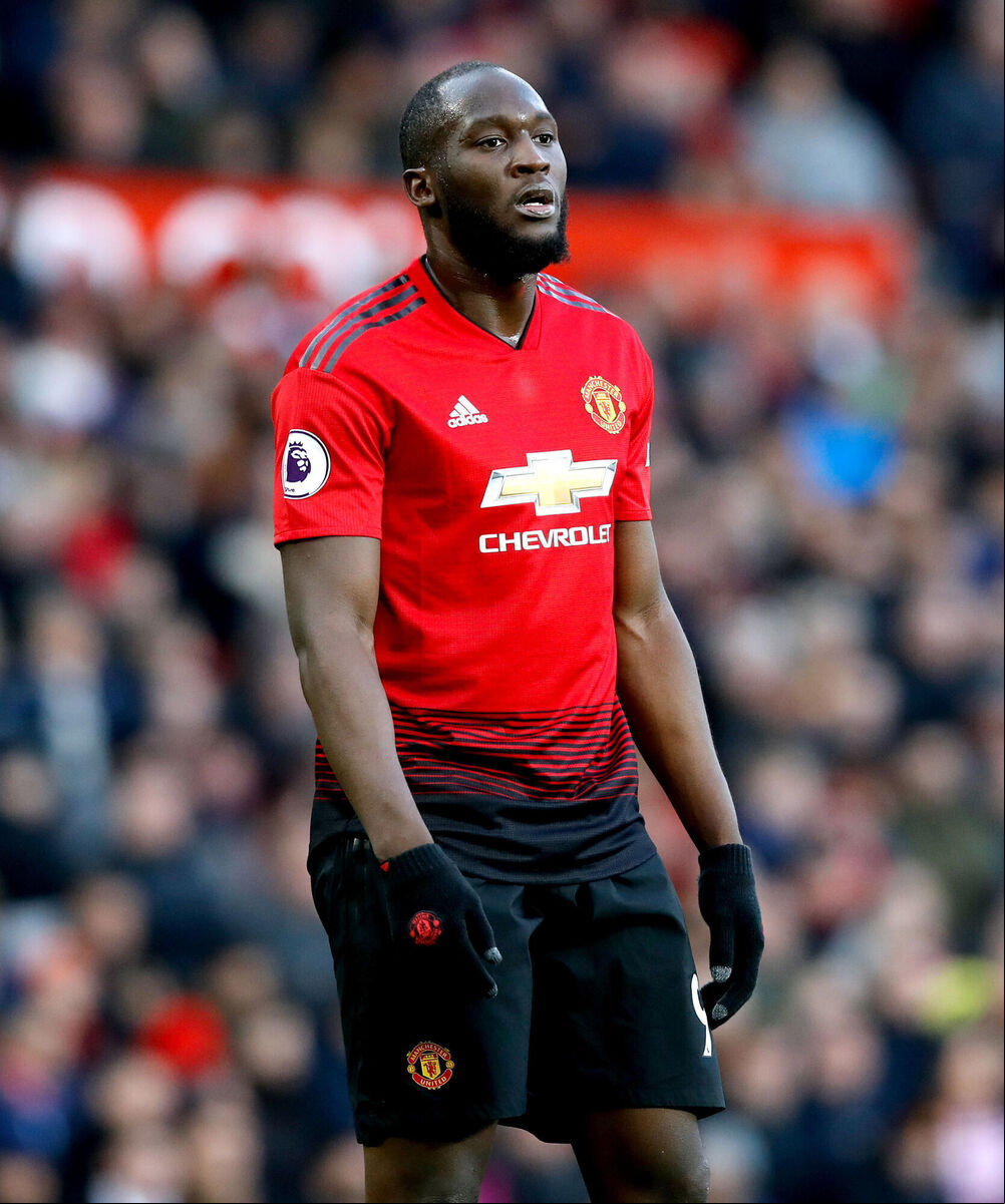 Manchester United's Romelu Lukaku during a 2019 Premier League match at Old Trafford, Manchester. Picture: Martin Rickett/PA Wire. Manchester United's Romelu Lukaku during a 2019 Premier League match at Old Trafford, Manchester. Picture: Martin Rickett/PA Wire.