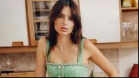 Model Emily Ratajkowski unveils latest fashion campaign