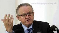 Higgins leads tributes to ex-Finland president who played role in peace process