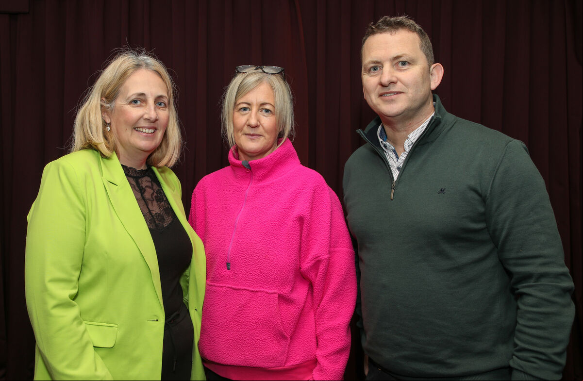 Business owners, Laragh O'Brien, Flamingo Ladieswear, Ria Burgoyne, Say I Do Bridal Shop and Damian O'Brian, Fox & Co Menswear at a public meeting organised by the local Chamber of Commerce to discuss grievances about the help buisness and homeowners received that were affected by the recent flooding in Midleton, Co.Cork.- Picture: David Creedon Business owners, Laragh O'Brien, Flamingo Ladieswear, Ria Burgoyne, Say I Do Bridal Shop and Damian O'Brian, Fox & Co Menswear at a public meeting organised by the local Chamber of Commerce to discuss grievances about the help buisness and homeowners received that were affected by the recent flooding in Midleton, Co.Cork.- Picture: David Creedon