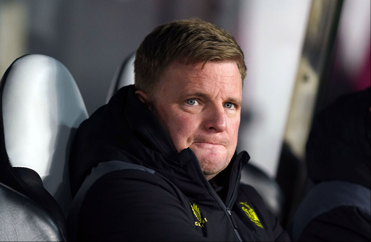 Newcastle United manager Eddie Howe who has warned his Newcastle players that no-one is guaranteed a place in his team as he attempts to turn around an alarming slump in form. Picture: Mike Egerton/PA Wire. Newcastle United manager Eddie Howe who has warned his Newcastle players that no-one is guaranteed a place in his team as he attempts to turn around an alarming slump in form. Picture: Mike Egerton/PA Wire.