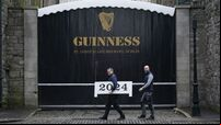 It’s a privilege, say local duo who put new year on Dublin’s St James’s Gate