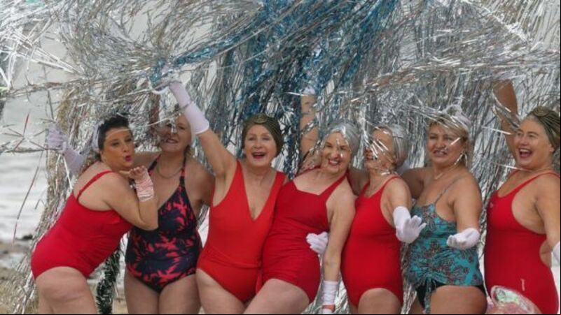 Hundreds attend charity cold water swim in Co Wicklow Hundreds attend charity cold water swim in Co Wicklow