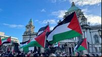 Pro-Palestine demonstrations held in Belfast and Dublin