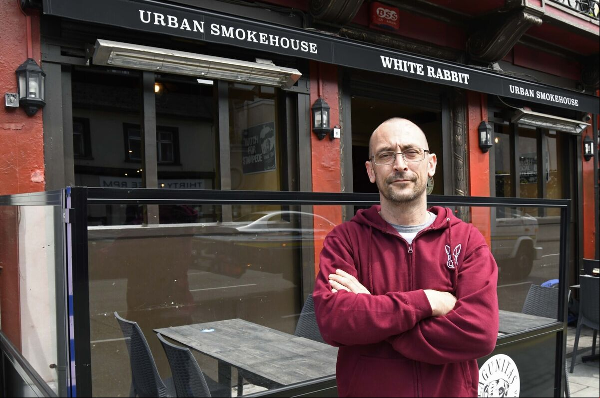 Stephen Vaughan, owner, White Rabbit. The company is closing its MacCurtain Street restaurant. Its outlet at the Marina Market and White Rabbit Deli on Princes Street will continue to operate as usual. Picture Denis Minihane. Stephen Vaughan, owner, White Rabbit. The company is closing its MacCurtain Street restaurant. Its outlet at the Marina Market and White Rabbit Deli on Princes Street will continue to operate as usual. Picture Denis Minihane.
