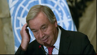 Sameh Shoukry, Antonio Guterres