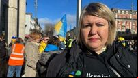 Irish  for Ukraine ‘will not waiver’, says Martin as rally held in Dublin