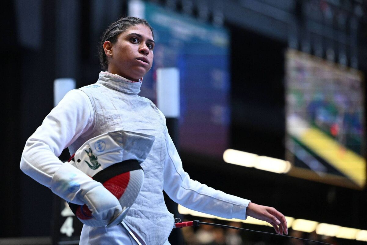 A poisoned tip: 's Ysaora Thibus may miss out on the Olympics. A poisoned tip: 's Ysaora Thibus may miss out on the Olympics.