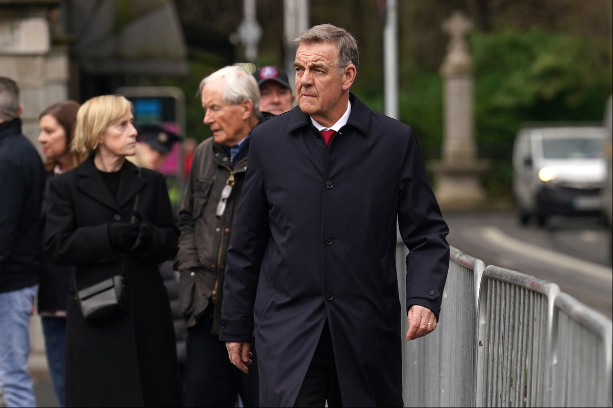 RTE presenter Bryan Dobson arrives for a service at Mansion House in Dublin to celebrate the life of former RTE correspondent Charlie Bird, who died on Monday. Picture: Brian Lawless/PA Wire RTE presenter Bryan Dobson arrives for a service at Mansion House in Dublin to celebrate the life of former RTE correspondent Charlie Bird, who died on Monday. Picture: Brian Lawless/PA Wire