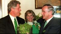 White House St Patrick's Day visit: Shamrock ceremony origins, role in peace process, modern day