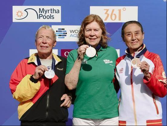 Masters swimmer Jane Jolly Masters swimmer Jane Jolly