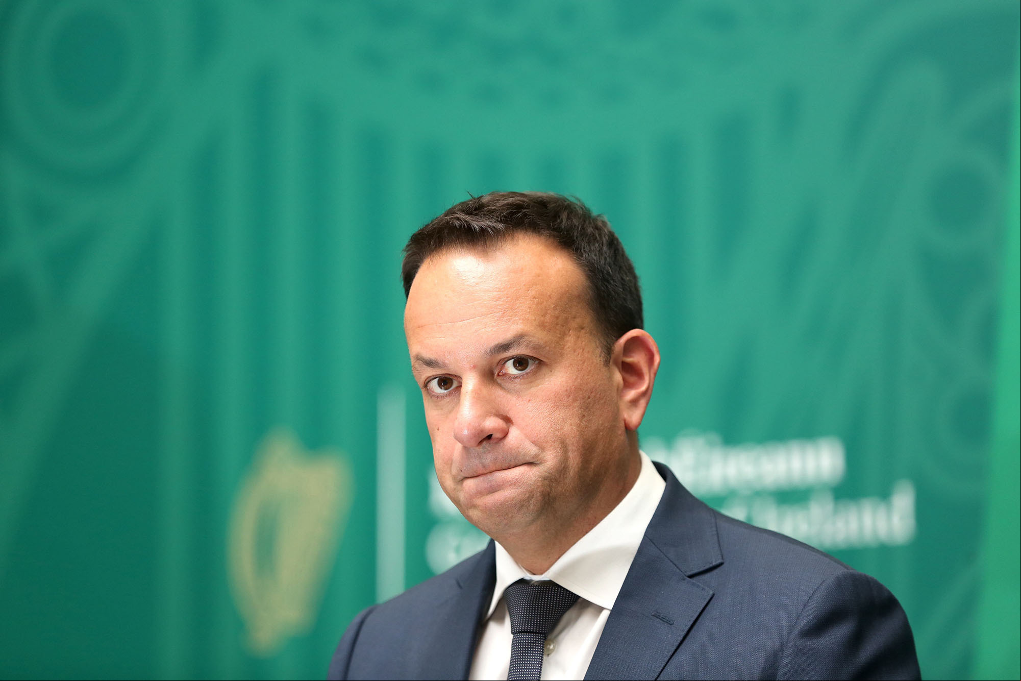 Taoiseach Leo Varadkar at the Energy Summit at Government Buildings Dublin. July, 2023.