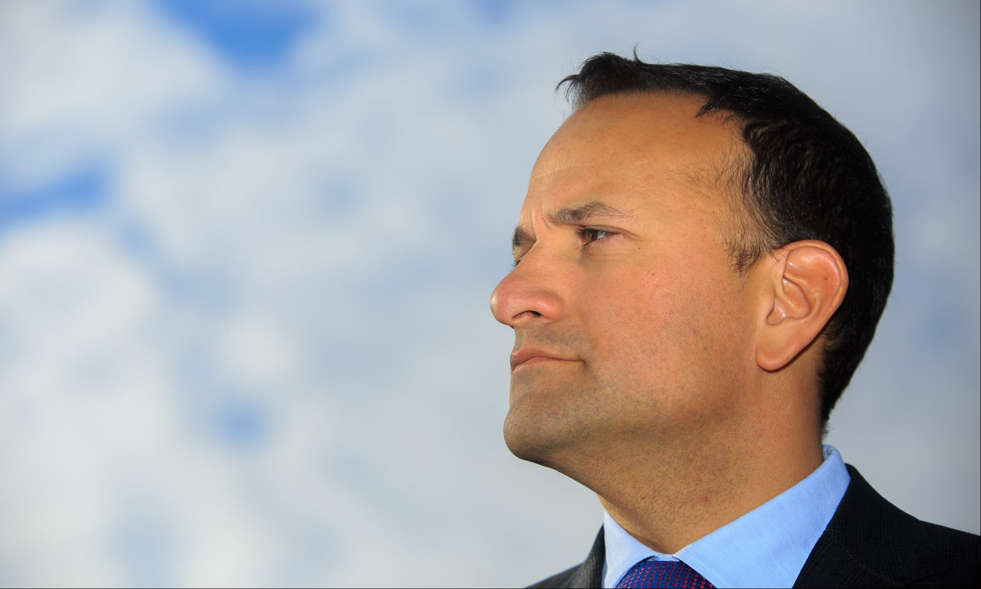 An Taoiseach Leo Varadkar during a Online Safety – A Priority for Fine Gael at Castleknock Community College, Dublin. January, 2020.