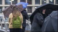 Damp start to Easter break as rain warning covers five western counties