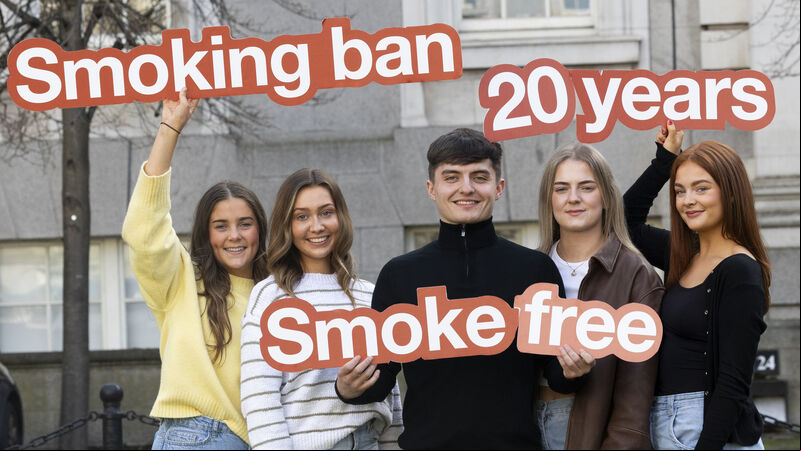 HSE: 800,000 smokers quit in 20 years since ban HSE: 800,000 smokers quit in 20 years since ban