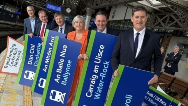 Cork to get eight new commuter rail stations in landmark network Cork to get eight new commuter rail stations in landmark network