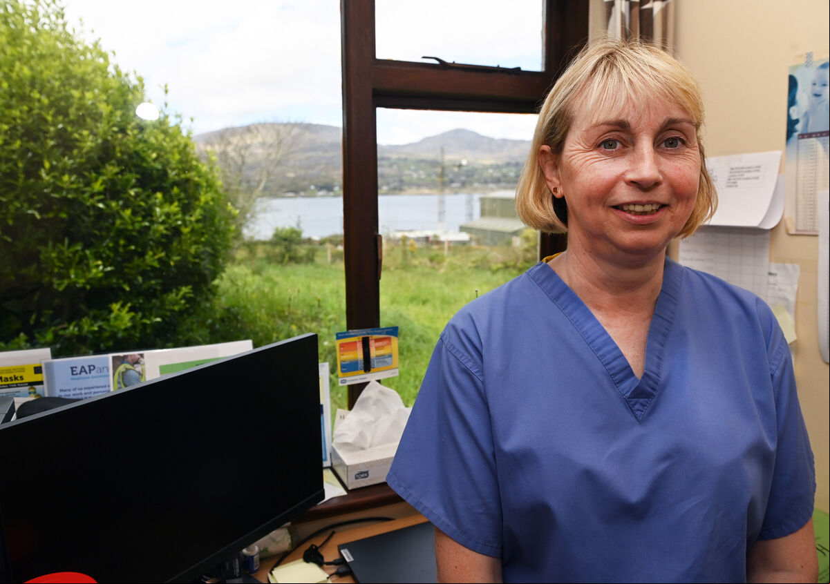 Catherine Sullivan has lived on Bere Island all her life, except when she was doing her training. Catherine Sullivan has lived on Bere Island all her life, except when she was doing her training.