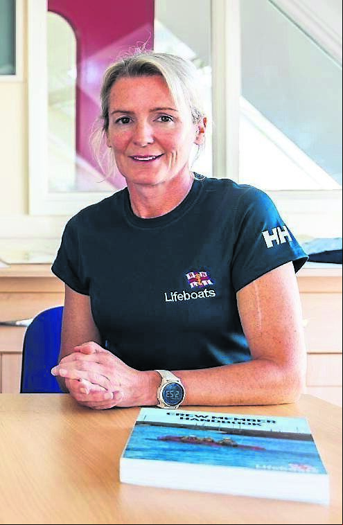 Kinsale Lifeboat crew member Olivie Keating, who had a brush with death that led to her ing up
