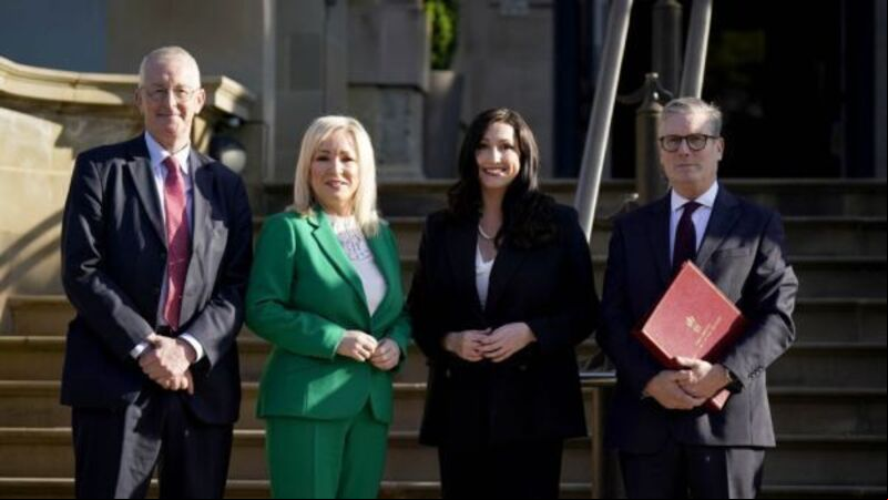 Starmer meets O’Neill and Little-Pengelly in first trip to the North as prime minister Starmer meets O’Neill and Little-Pengelly in first trip to the North as prime minister