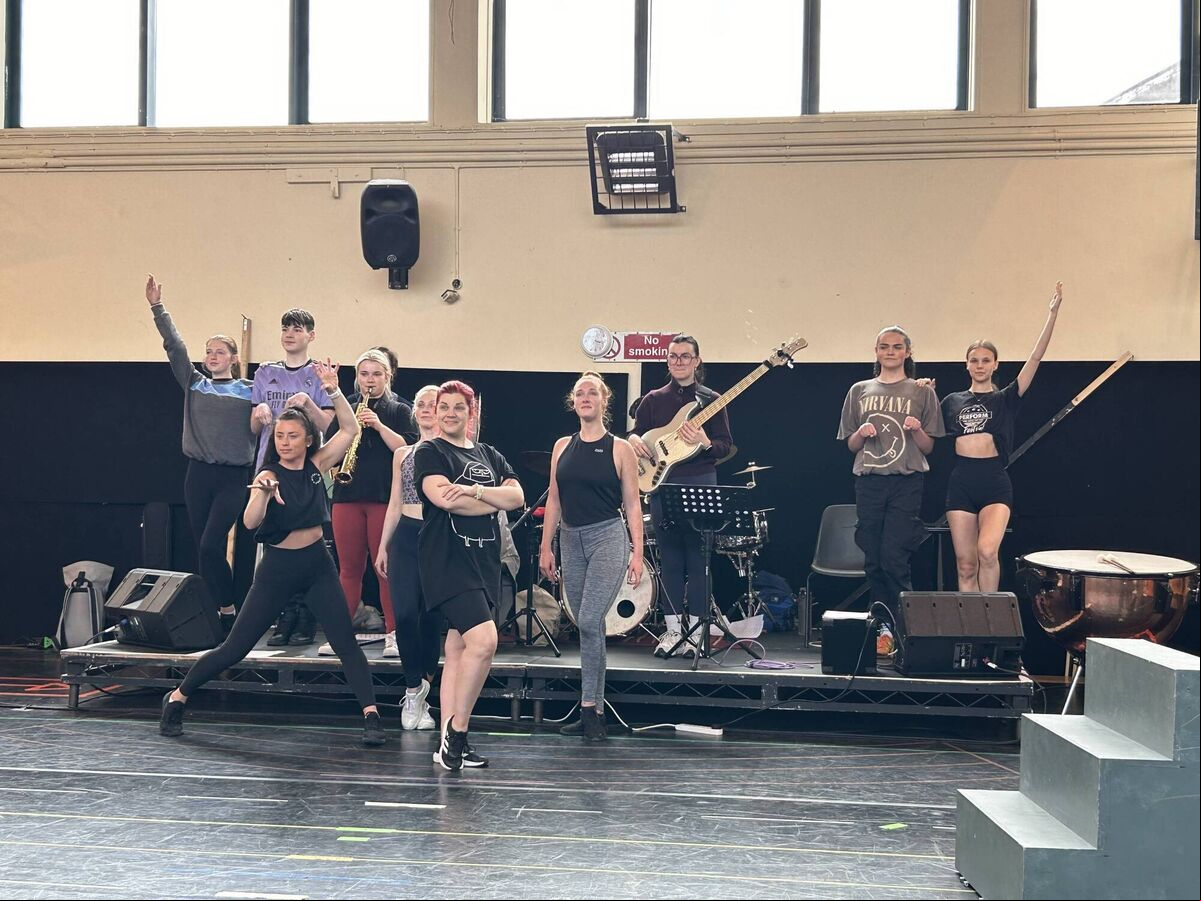 Rehearsals of Summer Revels. Rehearsals of Summer Revels.