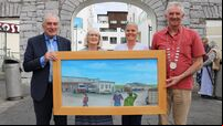Painting of final day at former North Cork mart inspires charity cause