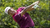 Hideki Matsuyama finds port to share of halfway lead