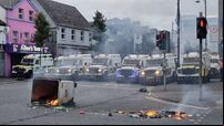 Man charged over Belfast disorder
