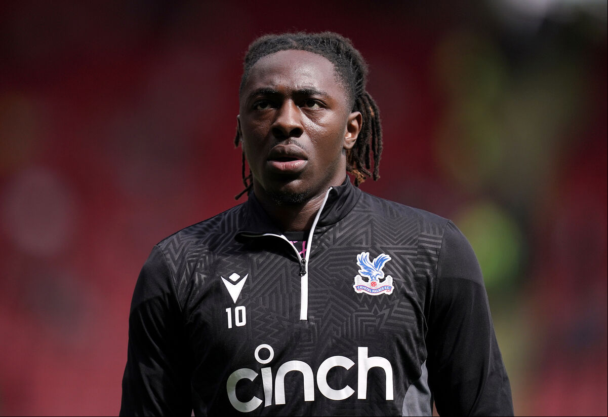 Crystal Palace’s Eberechi Eze was denied what seemed like a legitimate goal by the match-officials not using VAR in his disallowed goal. Crystal Palace’s Eberechi Eze was denied what seemed like a legitimate goal by the match-officials not using VAR in his disallowed goal.