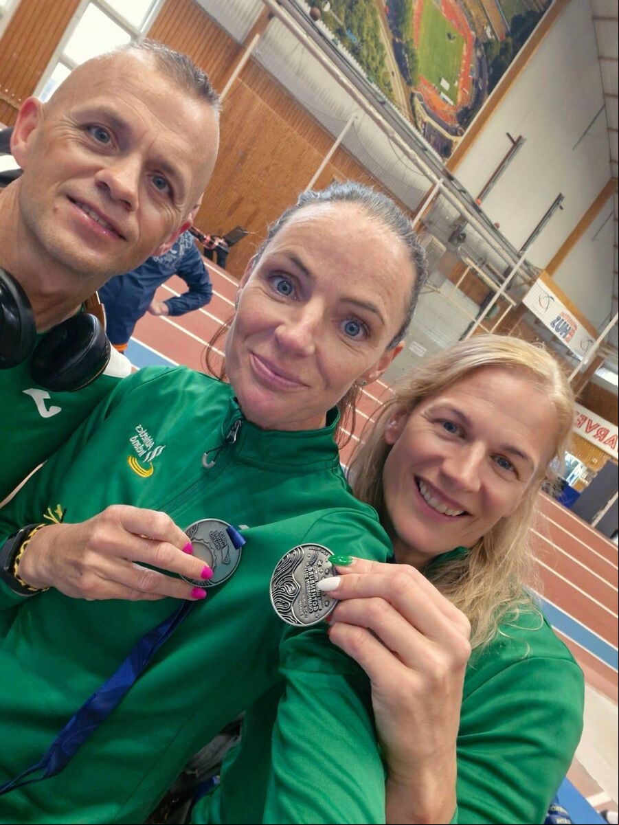 Carlton Haddock, Annette Quaid and Sinead O'Regan at the recent World Master Championship in Gothenburg. Carlton Haddock, Annette Quaid and Sinead O'Regan at the recent World Master Championship in Gothenburg.