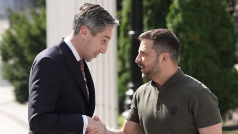 Zelensky thanks Ireland for €36 million funding package