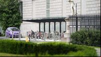 Leinster House bike shelter was delayed due to concerns over removal of parking spaces for politicians