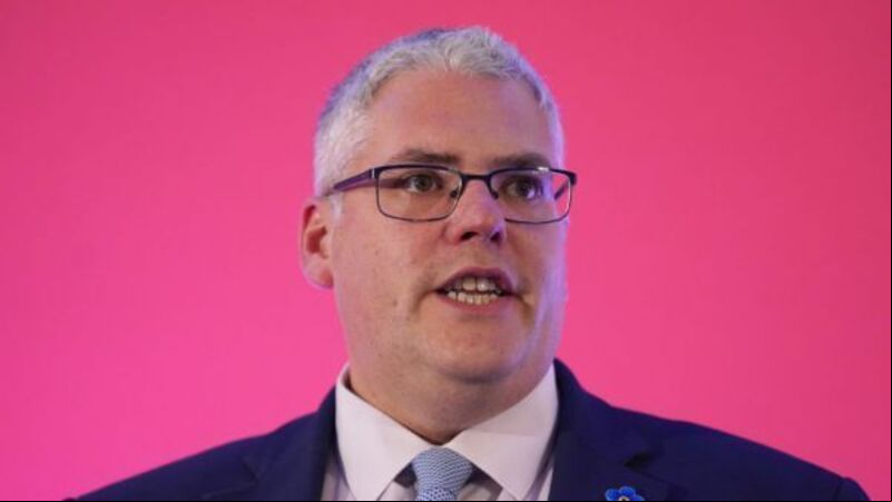 Gavin Robinson hits out at Labour government in speech to DUP conference Gavin Robinson hits out at Labour government in speech to DUP conference